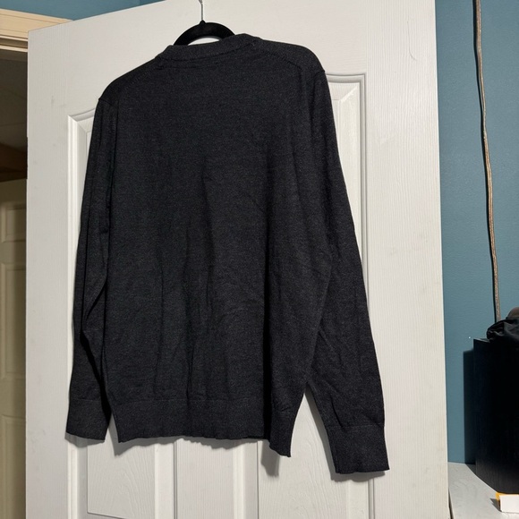 NWOT Projek Raw Sweater Crew Neck Dark Grey Size Small - Picture 7 of 11